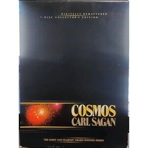 2002 COSMOS THE COMPLETE COLLECTION 7 DISC COLLECTORS EDITION BOX SET CARL SAGAN
